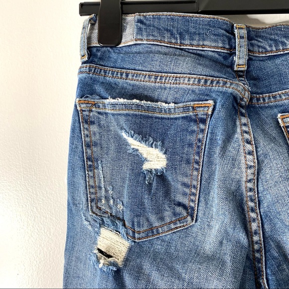 Zara Ripped Relaxed Fit Jeans - Picture 8 of 11